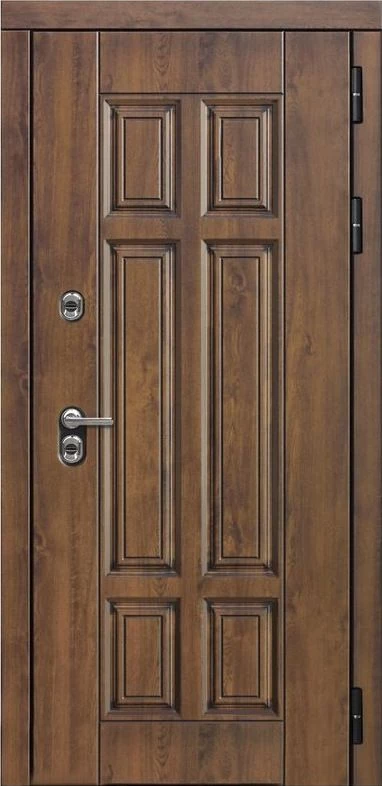 Входная дверь ДвериПРО Квадро ФЛ-291 (Line, 10мм, белый софт) DPRO196502 внешняя сторона