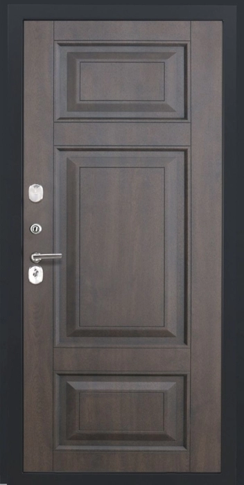 Входная дверь Берген ФЛ-659 (12мм, nussbaum+черная патина винорит) внутренняя сторона